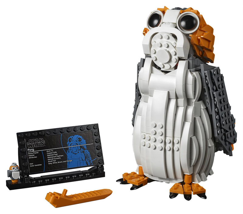 Illustration for article titled Just Look At This Life-Sized Lego Porg